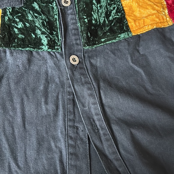 Vintage Machine Button Down Shirt Large - Picture 7 of 9